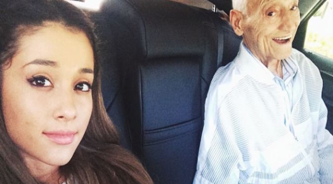 Ariana Grande Shares A Sweet Recording Of Her Late Grandfather